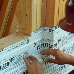 fortiflash waterproof flashing membrane