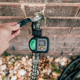garden hose water meter