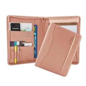 leaether portfolio for women