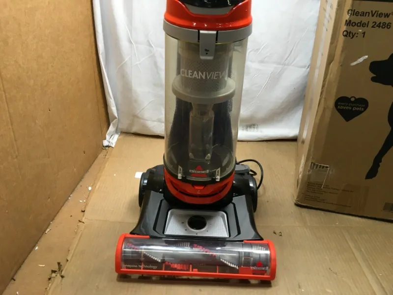 bissell cleanview bagless vacuum cleaner 2486 orange