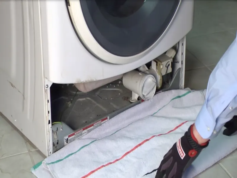 how to clean kenmore washing machine filter top loader