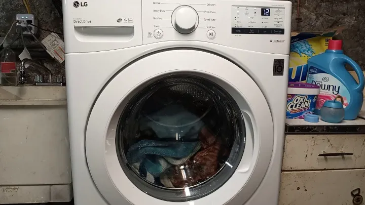 lg washing machine spin only