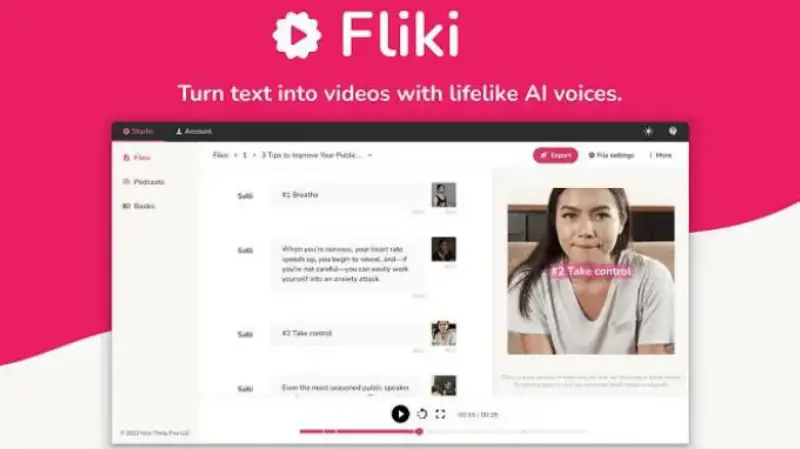 The Rise Of AI Content Creation: Transforming Digital Media With Smart Tools 9 Ung dung fliki ai la gi xtmobile 1